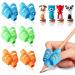 Pencil handles 6 pieces of writing aid pen handle ergonomic pen holder correct handwriting inscription writing aid for kindergarten adults special needs Righties or lights