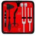 ASA Techmed Nurse Starter Kit - Stethoscope, BP Monitor, Tuning Forks & More - 18pc Set (Pink) - Buy Online on GoSupps.com