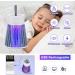 TAHNYC Bug Zapper UV Light Mosquito Killer Indoor Outdoor Portable Fly Zapper USB Rechargeable Mosquito Trap with Hanging Hoop for Patio Backyard Garden Camping - Buy Online on GoSupps.com