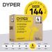 DYPER Bamboo Baby Diapers Size 4 - 144 Count | Eco-Friendly & Hypoallergenic Diaper Alternative for Sensitive Skin - Buy Online on GoSupps.com