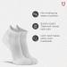 Fox River Non-Binding Moisture-Wicking Socks - Unisex - White - Promotes Circulation - Buy Online on GoSupps.com