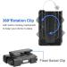 Swivel Pump Case for Tandem tSlim X2/G4 Insulin Pump - Sturdy & Easy to Wear Holster with Clip | Pump Accessories - Black - Buy Online on GoSupps.com