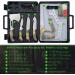 GVDV Hunting Knife Set - 14 Piece Portable Butcher Game Processing Kit for Men - Buy Online on GoSupps.com
