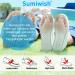 Sumiwish Gel Toe Separators 10 PCS - Bunion Corrector & Toe Straightener - Big Toe Spacer for Bunion Pain Relief - White - Buy Online on GoSupps.com