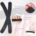 Uraqt 15-Piece Nail Files Set - Double-Sided Disposable Gel Nail Files 180/240 Grit in Purple & Black - Perfect Nail Care Tools & Accessories - Buy Online on GoSupps.com