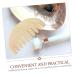 Iwowhero Jade Gua Sha Kamm - Multifunctional Massage Comb & Hair Tool | Chinese Jade Hair Comb & Gua Sha for Relaxation - Buy Online on GoSupps.com