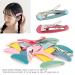 24-Pack Metal Snap Hair Clips for Women & Girls - Colorful Ponytail Holders & Hair Accessories - Buy Online on GoSupps.com