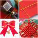 Gold Metallic Stretch Cord Elastic Ribbon for Ornament Decorating & Gift Wrapping - 1mm x 60 Yards | HY3699-1 - Buy Online on GoSupps.com