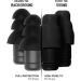 Plugfones Dynamics High Fidelity Earplugs AND Full protection Earplugs 2 pair set for Concerts Musicians Shooting and More with Carabiner pinch case and removable comfort connector cable - Buy Online on GoSupps.com