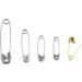 SINGER 00221 Assorted Safety Pins 90-Count - Multisize Pack - Buy Online on GoSupps.com