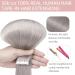 Silk Co Tape In Extensions - 55cm Gray Real Human Hair | 10pcs Skin Weft | 25g Extreme Tape Glue - Buy Online on GoSupps.com