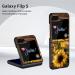 Qindaiwen Designed for Samsung Galaxy Z Flip5 2023 Hard PC Phone Case | Shockproof & Drop-Resistant | Fashionable Patterns for Enhanced Protection Sunflower Butterfly Sunflower Butterfly Samsung Galaxy Z Flip 5 - Buy Online on GoSupps.com