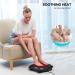 Alljoy Shiatsu Foot Massager with Warmth - Electrical Device for Plantar Fasciitis Relief 18 Kneading Heads & Circulatory Stimulator - International Shipping Available - Buy Online on GoSupps.com