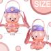 Kawaii Bear Straw Bottle - Large Capacity Portable Water Bottle with Strap and Straw - Pink Bear Shape for Outdoor Activities - Buy Online on GoSupps.com