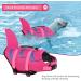 Doglay Shark Mermaid Dog Life Jacket for Small to Large Dogs | Adjustable Pet Life Vest with Rescue Handle | Strong Buoyancy for Swimming - X-Large - Pink - Buy Online on GoSupps.com