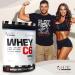 Hi Tec Nutrition Whey C-6 Protein Supplements 2250g - Vanilla Flavor for Bodybuilders & Athletes | Muscle Growth & Recovery - Buy Online on GoSupps.com