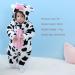 COOKY.D Baby Animal Hooded Winter Romper | Newborn 3-36 Months | Thicken Outfits Outerwear Jumpsuit | 18-24 Months Cow - Buy Online on GoSupps.com