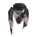 Hanxiulin women triangular scarf warm autumn scarf classic poncho wrap scarf scarf button towel women triangular scarf unit size marine