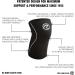Rehband Knee Support Sleeve - 5mm Neoprene for CrossFit & Heavy Training | Unisex Multiple Colors & Sizes - 1 Piece - Buy Online on GoSupps.com
