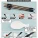 PandaHall 12pcs Chinese Calligraphy Set with Brush Water Writing Cloth Paper and Traditional Brushes for Beginners - 17x13 - Buy Online on GoSupps.com