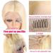 30 Inch 613 Body Wave Lace Front Wig Human Hair | Pre Plucked Blonde HD Lace Frontal Wig with Baby Hair | 613 Blonde Wig - Buy Online on GoSupps.com