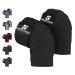 Weight Lifting Knee Wraps (Pair) - 78 Length Knee Wraps for Weightlifting & Squatting - Knee Wrap Support for Powerlifting  Knee Straps for Weightlifting  Squat Knee Sleeves for Weightlifting .Jet Black