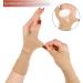 Dacitiery Gel Hand Wrist Support Brace 2 Pairs for Arthritis & Joint Pain Relief - Compression Gloves for Sports - Black & Beige - Buy Online on GoSupps.com