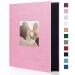 Miaikoe Photo Album 6x4 300 Pockets Slip in Large Capacity Album for Family Wedding Anniversary Linen Album Book Holds 300 Horizontal 10x15cm Photos(300 Pockets Pink) 300 Pockets Pink
