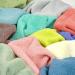 Cleanbear 100% Cotton Wash Cloths 12 Pack - Large 13x13 Inches Bathroom Washcloth Set in 12 Assorted Colors - Buy Online on GoSupps.com