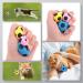 Molain Foam Sponge Balls Cat Toy 10 Pieces Soccer Cat Balls Large Cat Toy Balls Cat Play Toy Cats Interactive Ball Toy Indoor Outdoor 4 cm blue pink yellow green - Buy Online on GoSupps.com