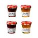 Bonne Maman Jam Pick N Mix - Choose From 4 Flavours | Strawberry-Conserve Apricot-Conserve Raspberry-Conserve Bitter Orange Marmalade 30g - Pack of 40 (10 of Each)
