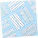Didiseaon 135 Sheets Stickers Fiber Eyelid Lift Strip Double Eyelid Sticker Adhesive Tape Catheter Man Make up - Buy Online on GoSupps.com