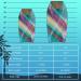 RAYWER 33-INCH Body Board with EPS Core & HDPE Slick Bottom - Ideal for Kids and Adults - Rainbow Design - Includes Leash and Adjustable Wrist Rope - Buy Online on GoSupps.com