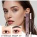 gifyym Eyebrow Pens for Women 2 in 1 Double Sided Makeup Pen Makeup Eye Pen for Women and Girls Beauty Cosmetics Dating Party Gathering Makeup - Buy Online on GoSupps.com