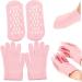 Moisturising Gloves and Socks for Dry Hands Foot Gel Spa Softens Cracked Silicone Foot Moisturiser Socks and Gloves for Hands Feet Overnight Hydrating Care Foot Masks - Buy Online on GoSupps.com
