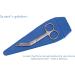 High-Quality Faude Bandage Scissors - Lister Design Stainless Steel 11.5cm for Bandages & Clothes - Buy Online on GoSupps.com
