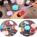 Greatforu 16-Piece Transparent Cosmetic Container Set - 20g Jars with Lids Mini Spatulas & Labels for Creams Lip Balm and Lotions - Ideal for Sampling & Travel - Buy Online on GoSupps.com
