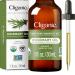 Cliganic Organic Rosemary Essential Oil for Hair Skin Aromatherapy - 100% Pure Natural Undiluted | Non-GMO Verified