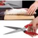 Hztyyier Mane & Wool Scissors for Cattle Horses Sheep & Goats - Premium Hair Cutting Tools | International Shipping - Buy Online on GoSupps.com