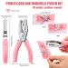 Punch Card and 100 Pieces Reward Punch Card  Handheld Punch Kit  Single-Hole Paper Puncher  Metal Punch with Soft Grip  Home School Office Supplies  Clothing Ticket Scrapbook Punch Tool (Elegant) - Buy Online on GoSupps.com