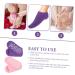 Beavorty 2 Pairs Gel Socks Heel Socks for Dry Cracked feet Comfortable Socks Gel Lined Socks moisturizing feet Socks Dry feet Socks Moisture Heel Socks Foot mask Spa Vegetable Gel Miss 22x10x1cm - Buy Online on GoSupps.com
