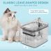 NPET 3L Automatic Cat Water Fountain with Quadruple-Action Filter and Adapter - Clear - Buy Online on GoSupps.com