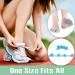 Gel Toe Separator & Straightener Set - Bunion Corrector & Spacers (6PCS) - New Material for Hammer Toe and Hallux Valgus Relief - Ideal for Women and Men - Buy Online on GoSupps.com