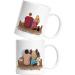 Personalized Kiddle Design Couple Cat Cup - Perfect Gift for Cat Lovers & Cat Owners - Buy Online on GoSupps.com