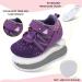 JOINFREE Baby Sneakers - Soft Anti-Slip Newborn First Walkers 0-6 Months - Purple - Buy Online on GoSupps.com