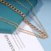 Inilbran Boho Layered Head Chain Gold Cuban Chain Headpieces Headband Punk Chunk Link Chain Heairchain Vintage Hair Prom Costume Festival Hair Accessories Jewelry for Women and Girls - Buy Online on GoSupps.com