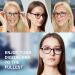 Efe Reading Glasses for Men & Women - Advantage Pack of 5 Unisex with Spring Hinges | Anti-Blue Light Ultra-Clear Vision | Multi-Colored 2.0x - Buy Online on GoSupps.com