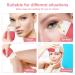 Facial Ice Roller Silicone Mold for Face and Eyes - Skin Care Tool for Fine Lines, Pores, and Puffiness - Pink Regular Size 2.6 x 2.1 x 4.9 Inch - Buy Online on GoSupps.com