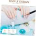 POPETPOP 1 Set nail polisher electric nail drill nail replacement bits manicure sanding bands nail polishing head cuticle drill bit Stainless Steel. Silicone. Quartz. Ceramics alloy 7.1x5.7cm Picture 2 - Buy Online on GoSupps.com