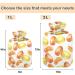 Naanle Orange Macaron Hot Water Bottle 1L Transparent Heat Bottle for Bed & Pain Relief | Heat & Cold Therapy - Buy Online on GoSupps.com